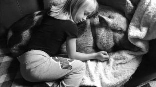 VIDEO: Abused Pig Cuddling With New Family Will Melt Your Heart
